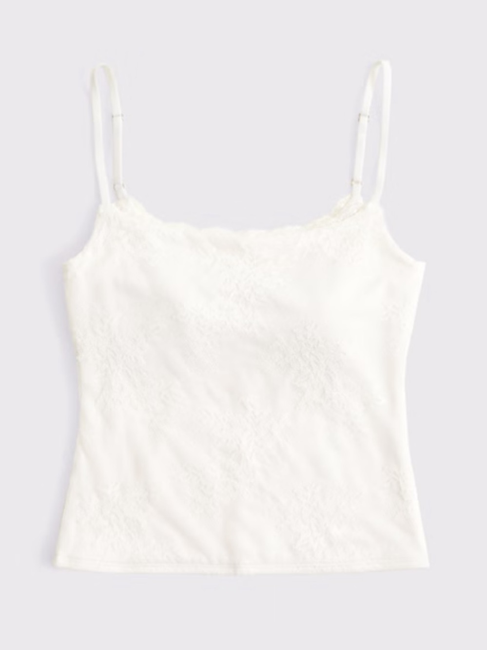 NWT Abercrombie & Fitch bra-free 90s Lace-Cami - Picture 3 of 5